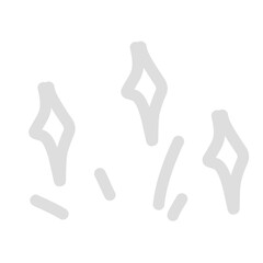 Doodle line illustration showing line of concentration, mindfulness, inspiration, sunburst, sunshine, surprise. Vector