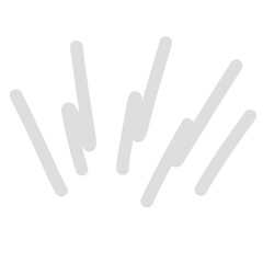 Doodle line illustration showing line of concentration, mindfulness, inspiration, sunburst, sunshine, surprise. Vector