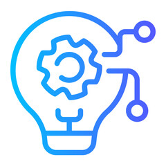 innovation Line Gradient Icon