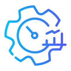 productivity Line Gradient Icon