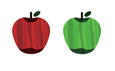 りんごのイラスト