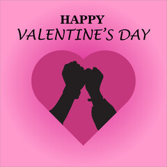 happy valentines day background for lovers couple
