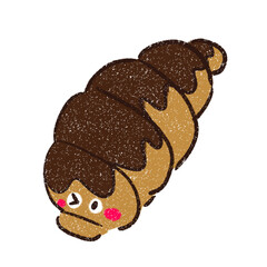 cute chocolate candy and mochi cute
