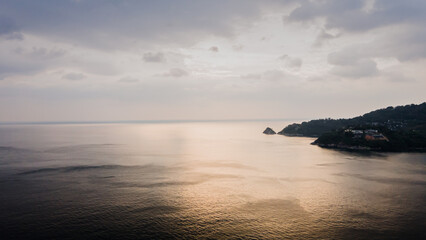Obraz premium View point, Saphan Hin, near the sea, clear sky, Phuket, Thailand