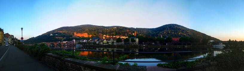 Fototapeta na wymiar Heidelberg en Verano