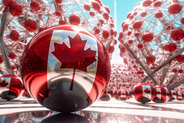 Canada day Celebration Ball (Ai generated)