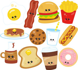 fast food icons