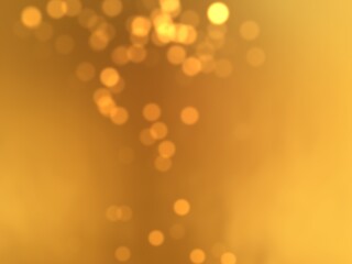abstract gold bokeh background