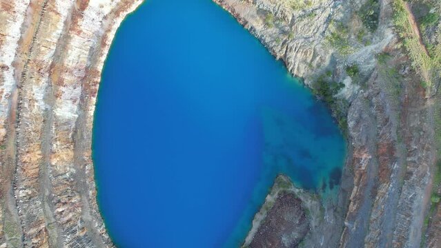 Aerial Footage of Mary Kathleen abandoned uranium mine