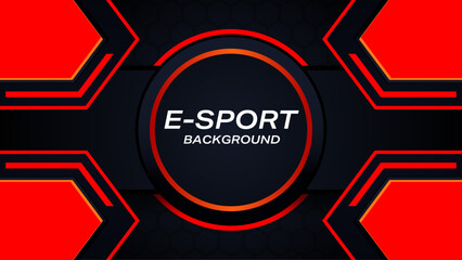 black and red abstract futuristic gaming background