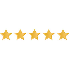 3D Star Rating 