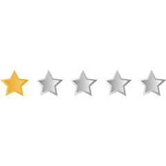 3D Star Rating 