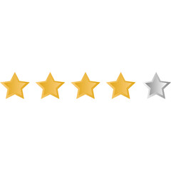 3D Star Rating 