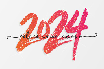 felice anno nuovo - buon anno 2024