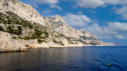 Le parc national des Calanques entre Marseille et Cassis