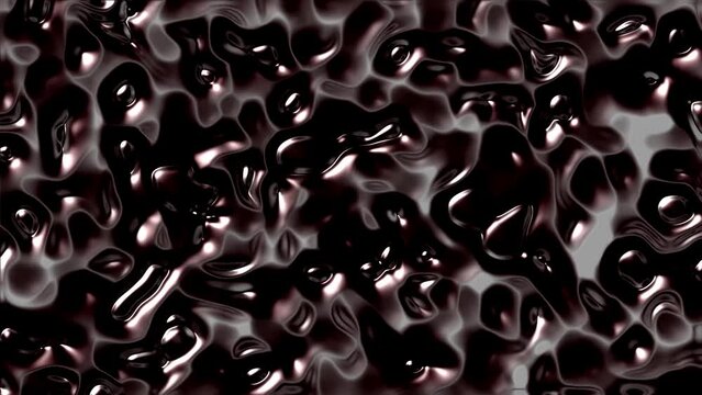black metallic liquid motion with, perfect for music creators looking to enhance their music clips. The video's unique abstract motion adds a touch of creativity and energy.