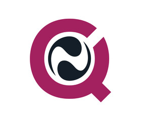 CNQ latter logo design