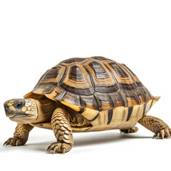 Obraz premium Generative Ai: Turtle on white background