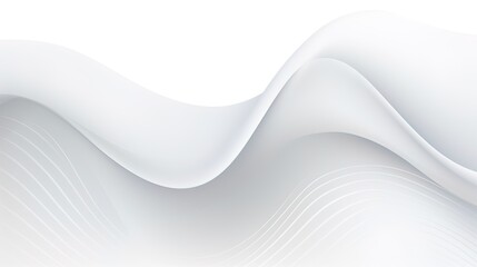 Obraz premium Abstract white and grey background. polygonal art pattern style Geometry texture futuristic