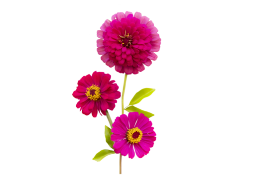 pink flowers zinnia elegan local flora of asia arrangement flat lay postcard style 