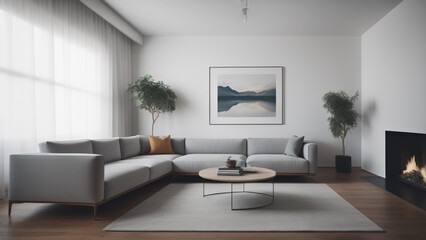 Obraz na płótnie Canvas Living room. Generative AI