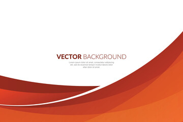 Modern wavy business style background