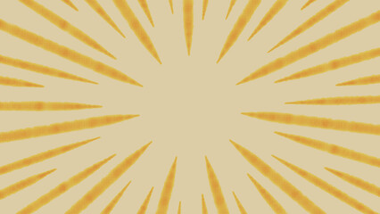 アナログ風な線の集中線のイラスト素材