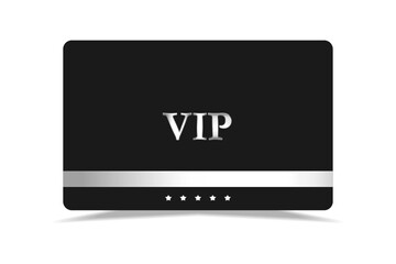 VIP. Vip silver ticket. VIP card. VIP Invitation. Premium card. Luxury template design.	