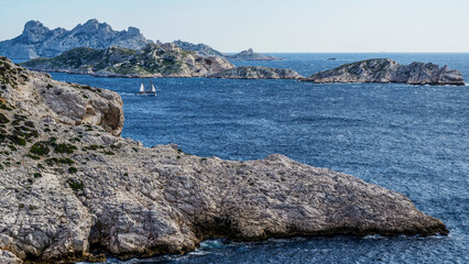 Le parc national des Calanques entre Marseille et Cassis