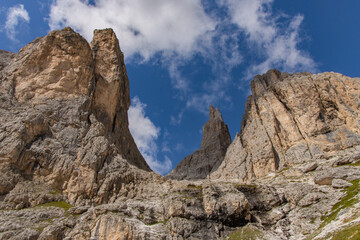 Fototapeta premium Torri del Vajolet, Trentino