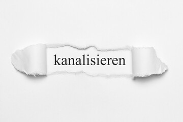 kanalisieren	