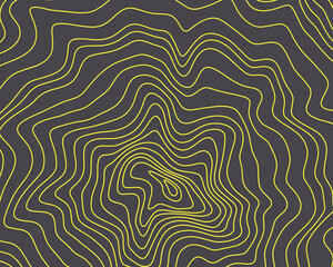 Abstract topographic contours map background. circular topography. Abstract vector illustration.
