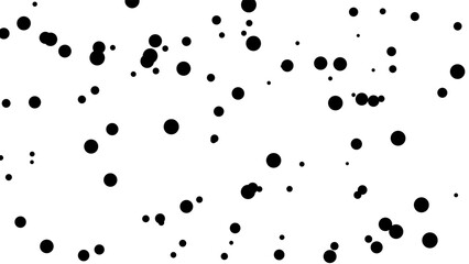 dalmatian dog black shapes pattern over white useful as a background