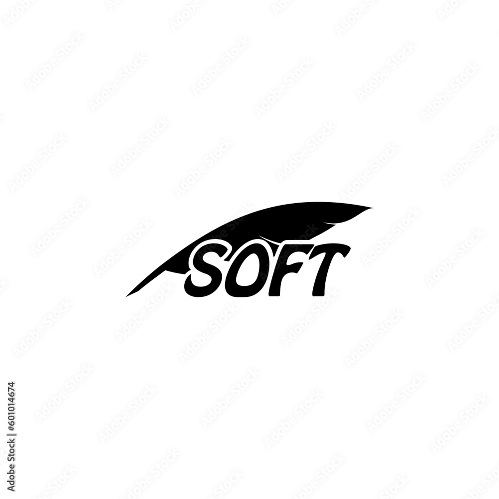 Poster soft icon isolated on transparent background