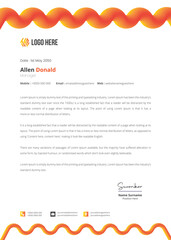 Modern Letterhead Design for your business and branding