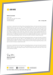 Modern Letterhead Design for your business and branding