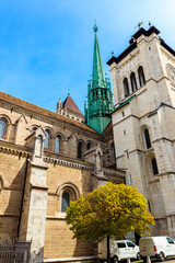 St. Peter's Cathedral in Geneva, Switzerland