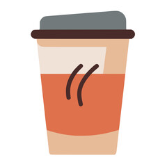 to go coffee cup illustration 