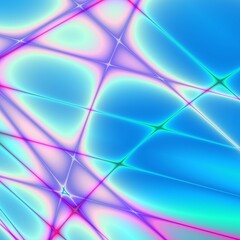 Futuristic art website header line design