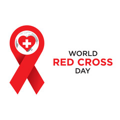 Poster for world Red Cross Day,