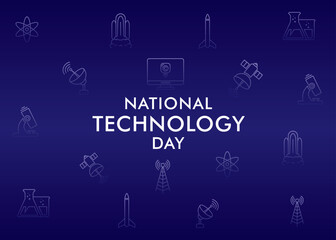 Poster for National Technology Day,