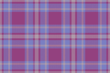 Pattern fabric background. Textile tartan texture. Vector seamless check plaid.