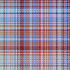 Check fabric pattern. Vector plaid texture. Seamless textile background tartan.