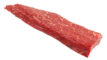 meat, beef, isolated on white background, full depth of field