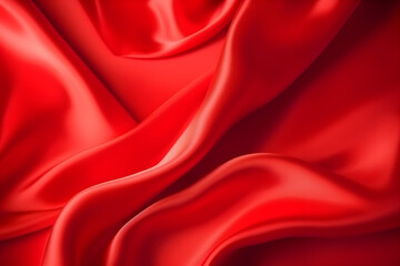 Smooth red textile background