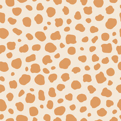 Giraffe seamless pattern, surface design. Illustration for prints, clothing, packaging.
