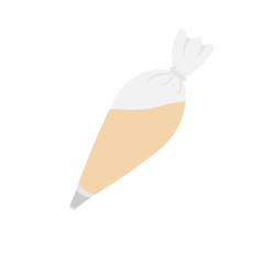 Piping Bag Cute Bakery Object Vector