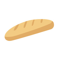 Baguette Cute Bakery Object Vector