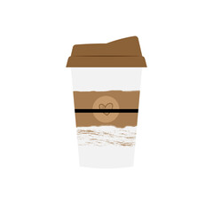 Take Away Cup Coffee and Tea Vectors