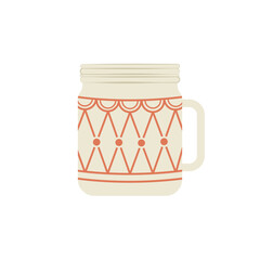Jar Coffee and Tea Vectors